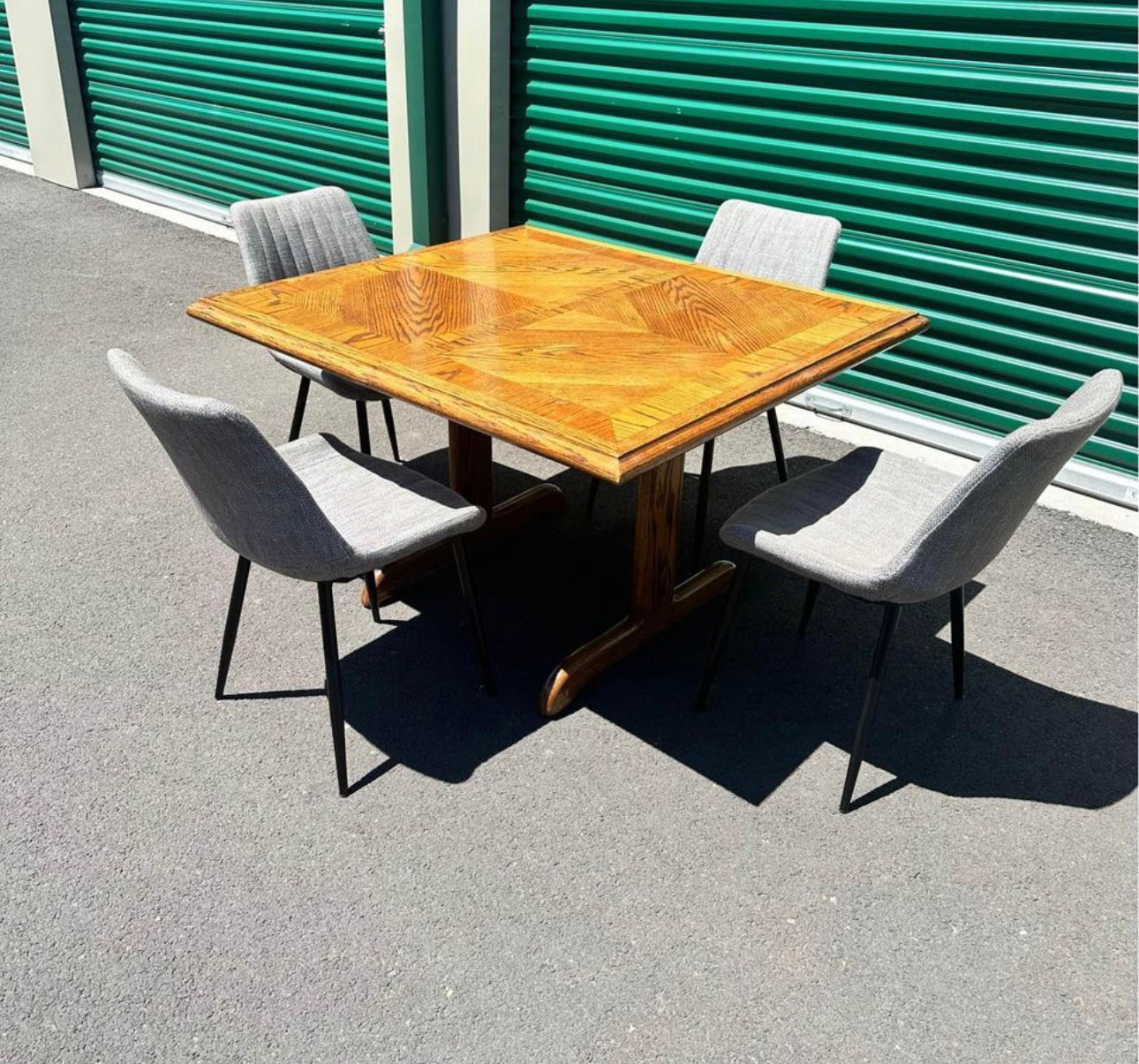 Dining Table & Four Matching Chairs -