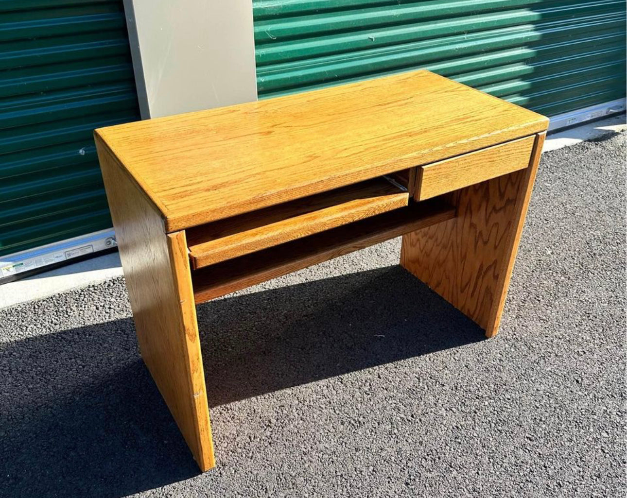 42” Solid Oak Desk